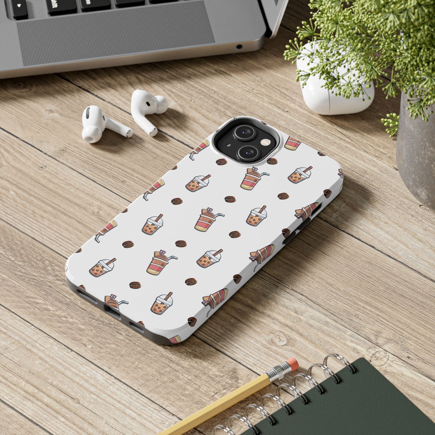 Coffee Beans Tough Phone Case - Original Design for iPhone