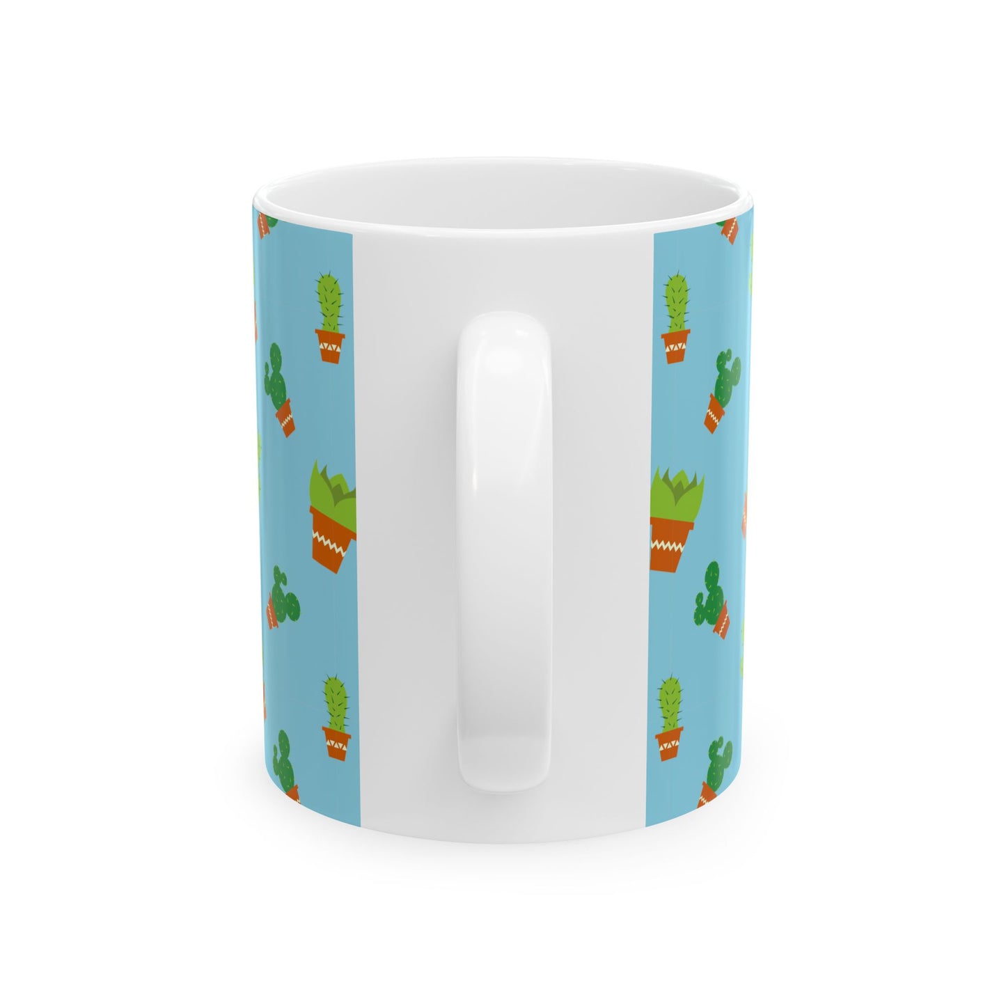 Cactus Ceramic Mug, Cute Plant Gifts, Kitchen Decor, Coffee Lover Gift, Housewarming, Eco-Friendly Mug