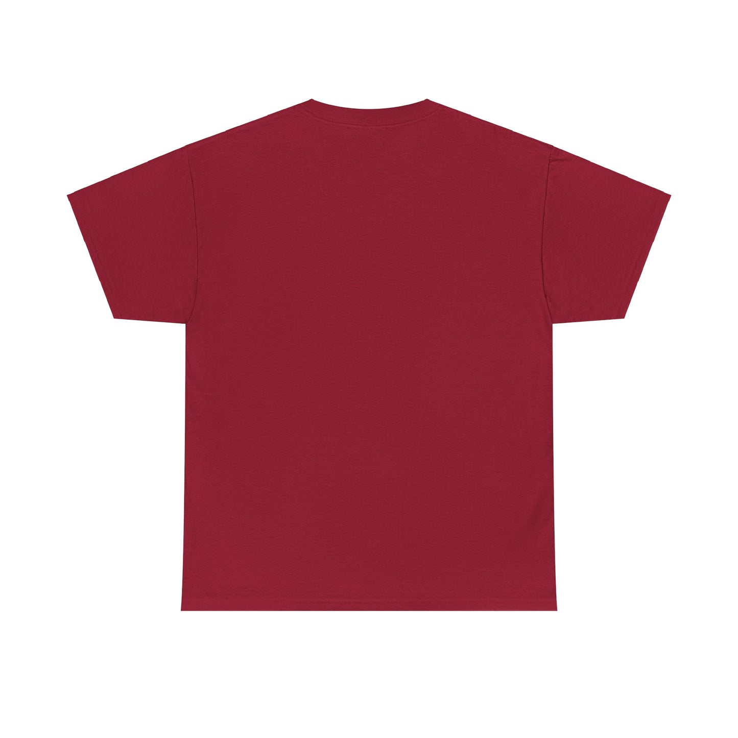 Tequila may not be the answer but its worth a shot with Mexican style gnome. On dark red t-shirt