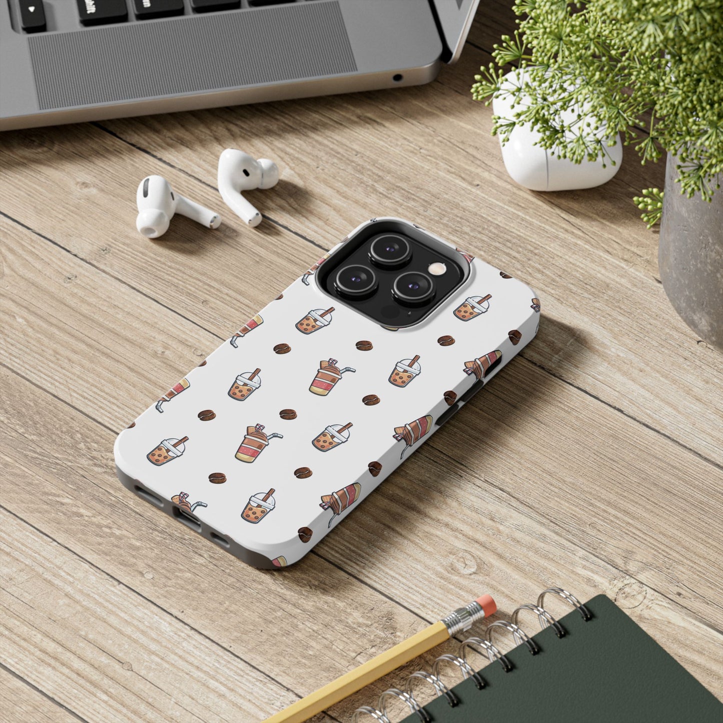Coffee Beans Tough Phone Case - Original Design for iPhone