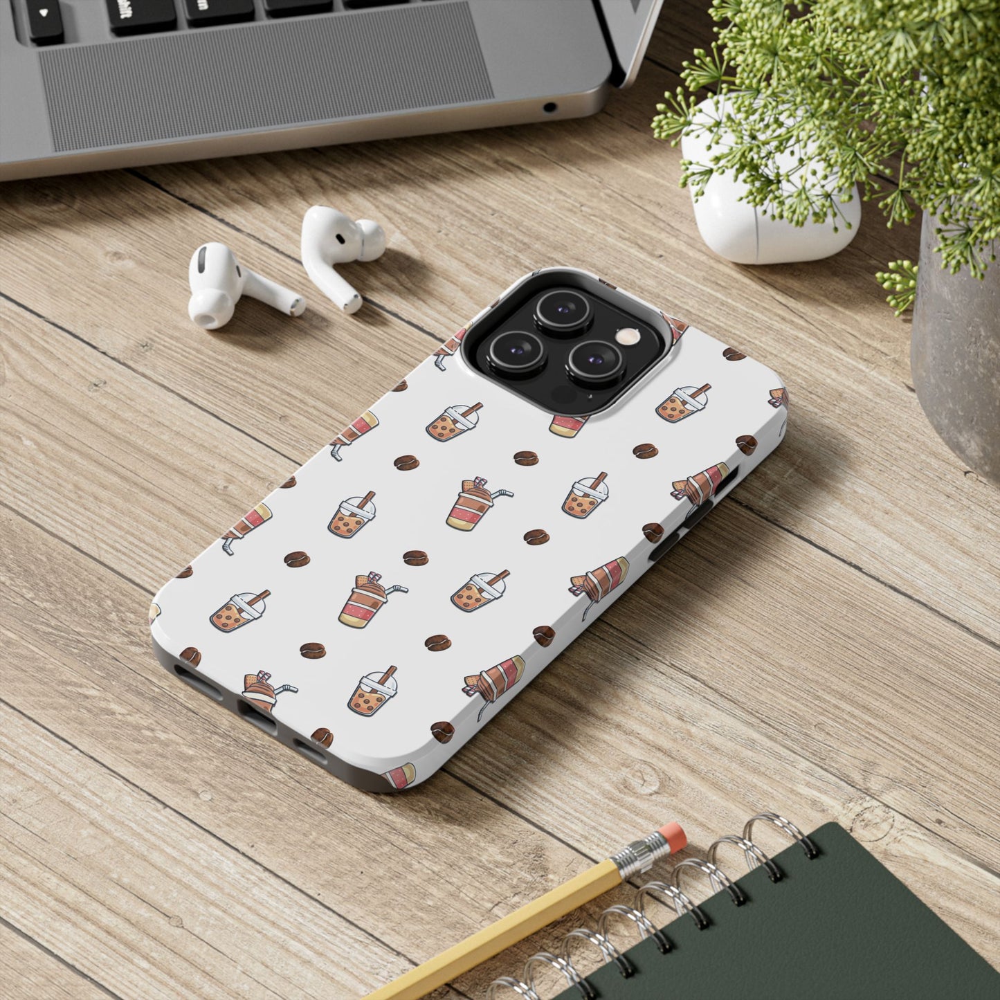 Coffee Beans Tough Phone Case - Original Design for iPhone