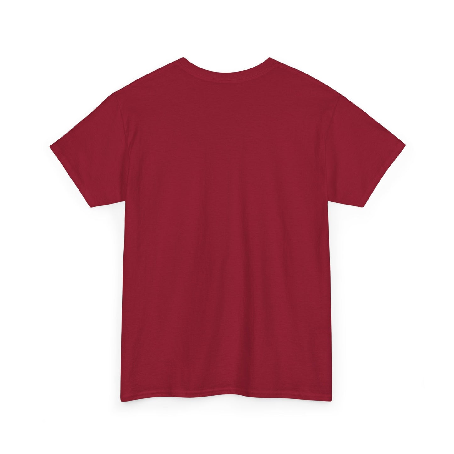 Tequila may not be the answer but its worth a shot with Mexican style gnome. On dark red t-shirt