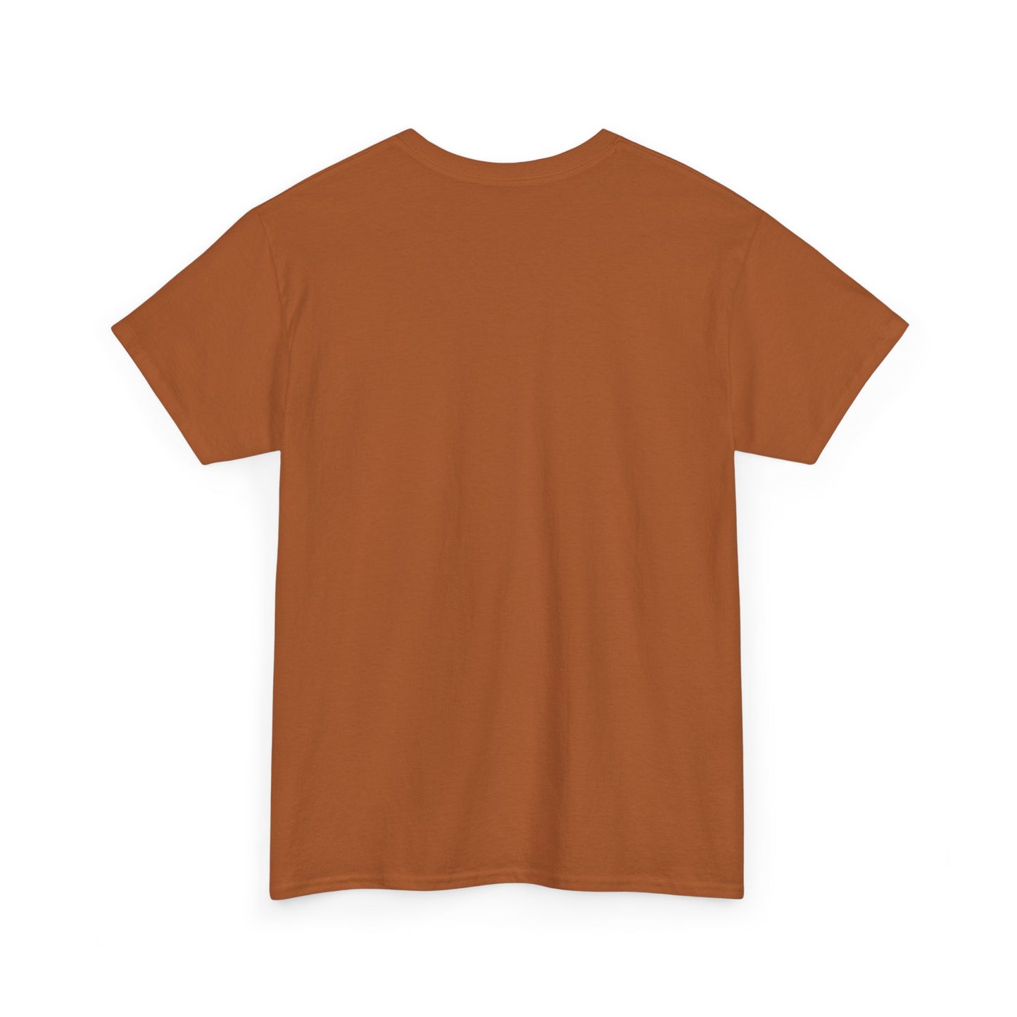 Tequila may not be the answer but its worth a shot with Mexican style gnome. On orange heather t-shirt