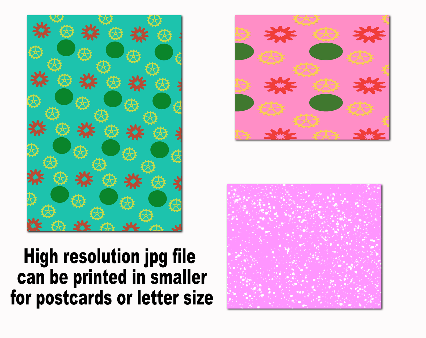 digital paper high resolution jpgs of gears pattern paper