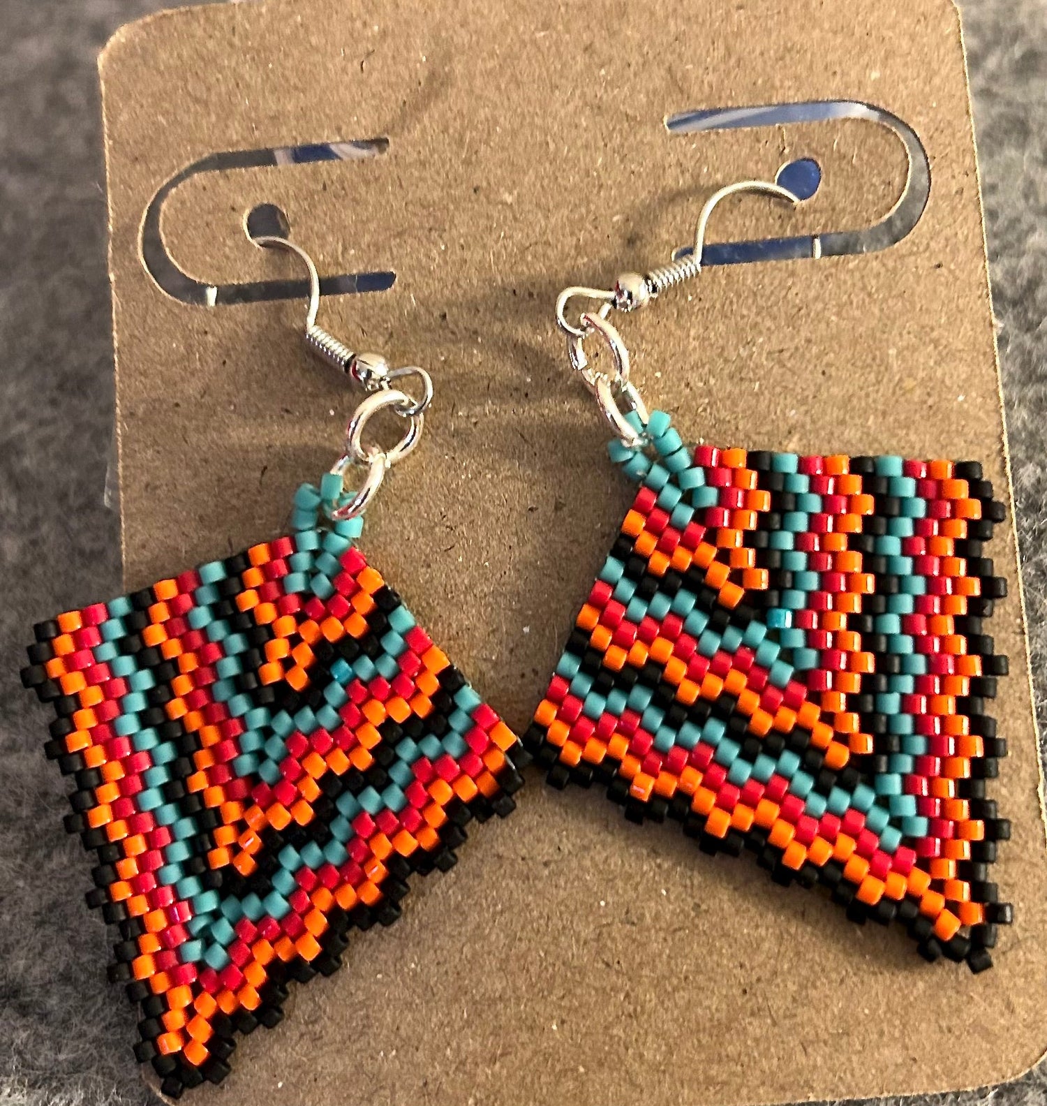 Delica Beaded Earrings