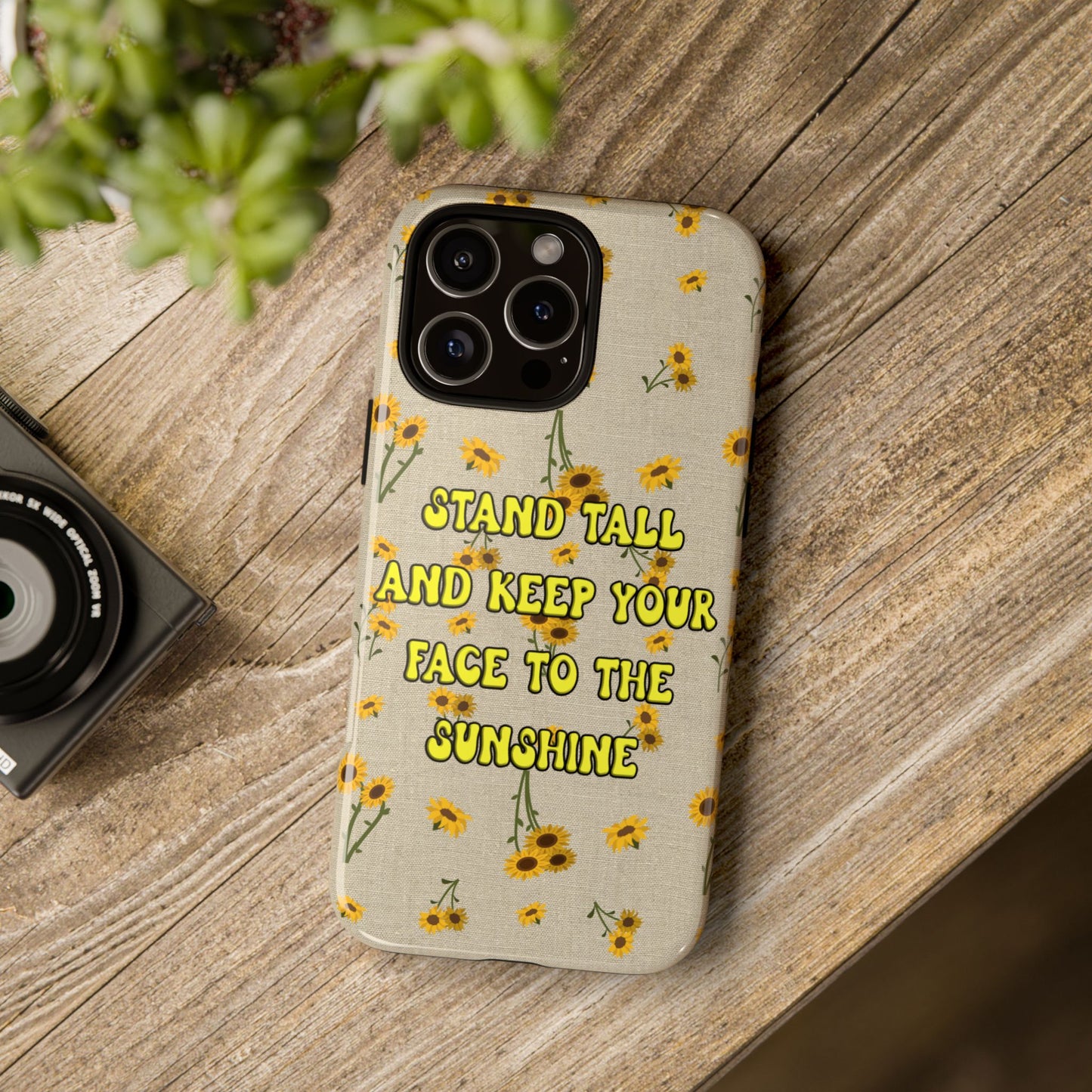 Phone Case - Your face to the sun design