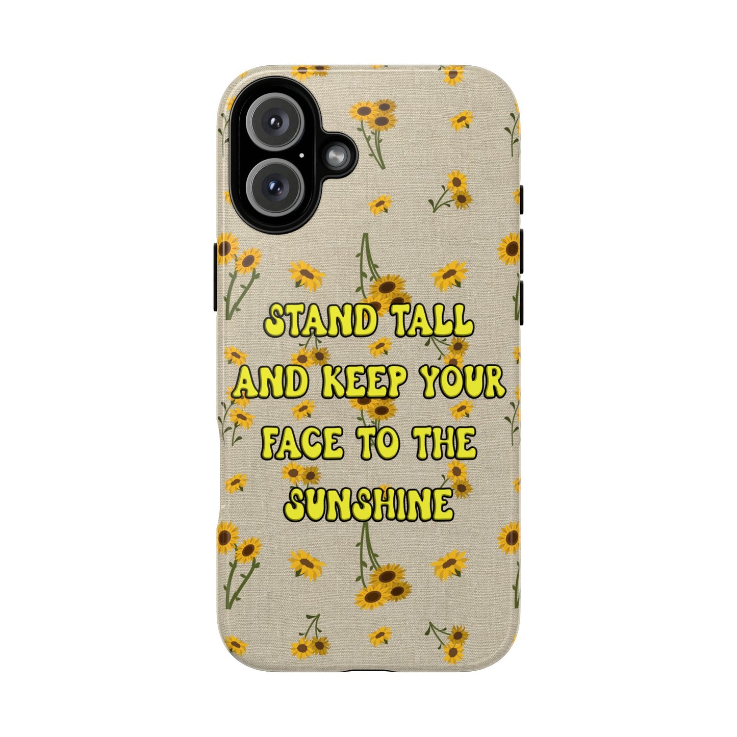 Phone Case - Your face to the sun design