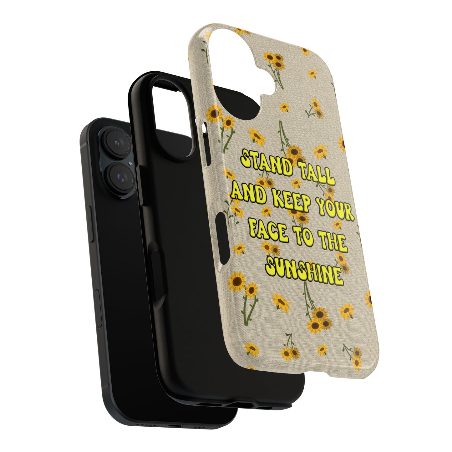 Phone Case - Your face to the sun design