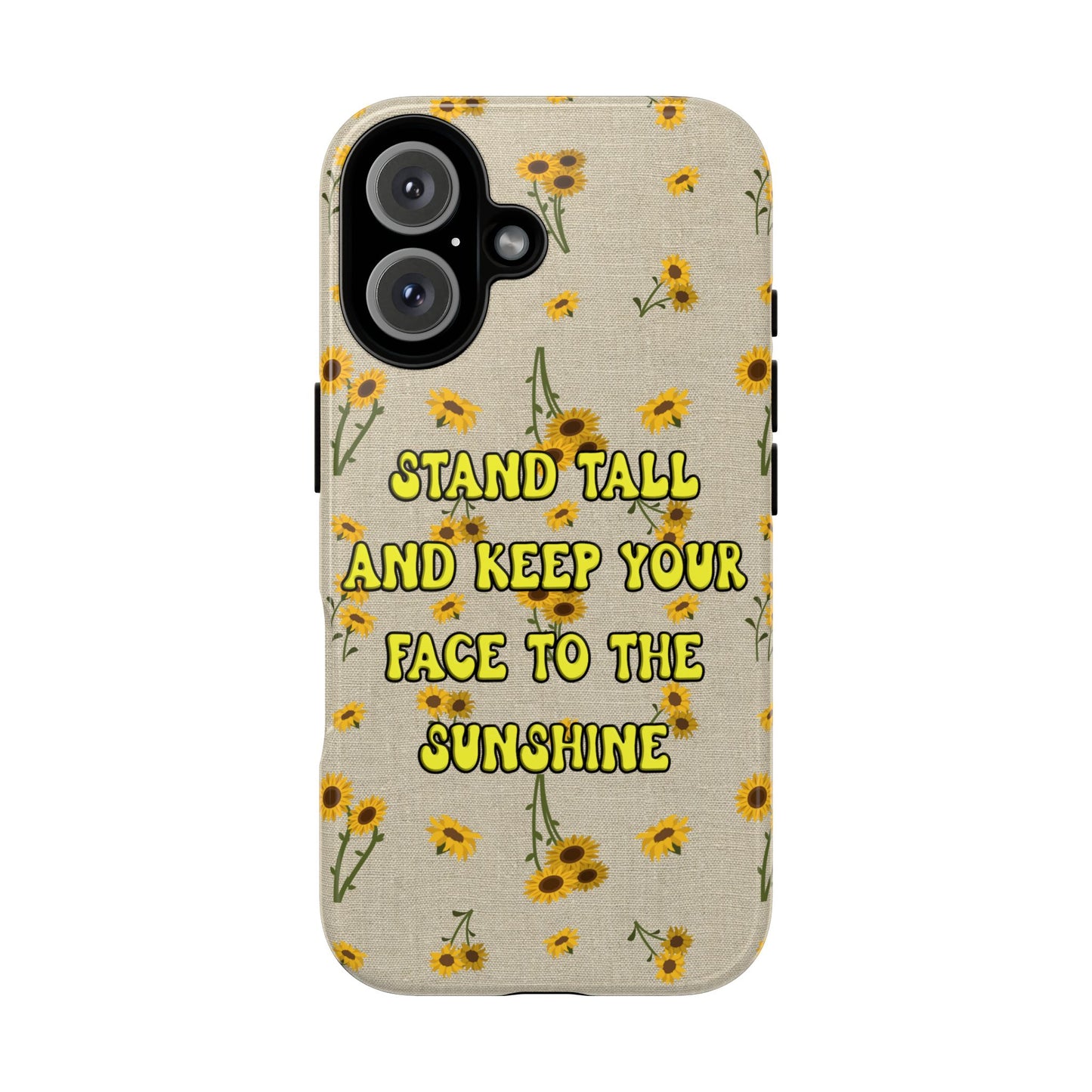 Phone Case - Your face to the sun design