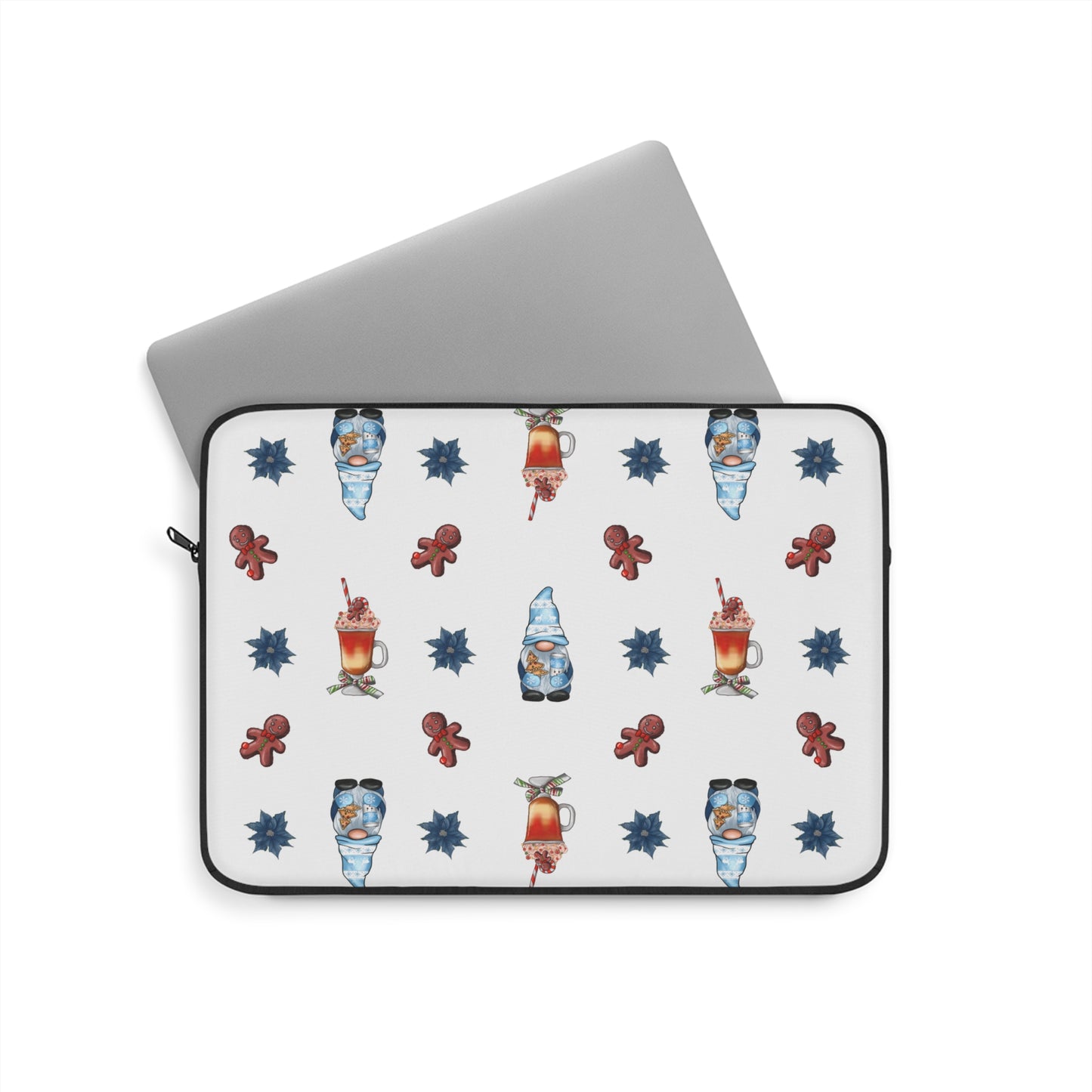 Laptop Sleeve - Funny Cute Christmas Gnomes