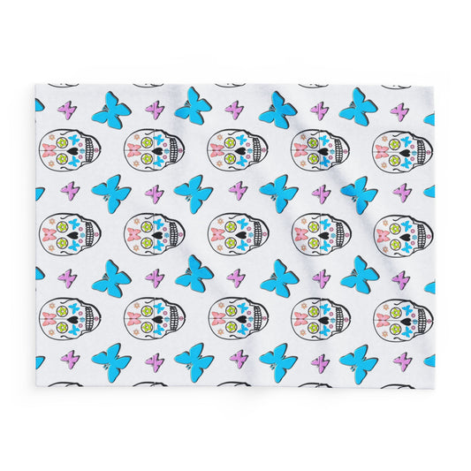 Fleece Blanket - Day of the Dead Original Design