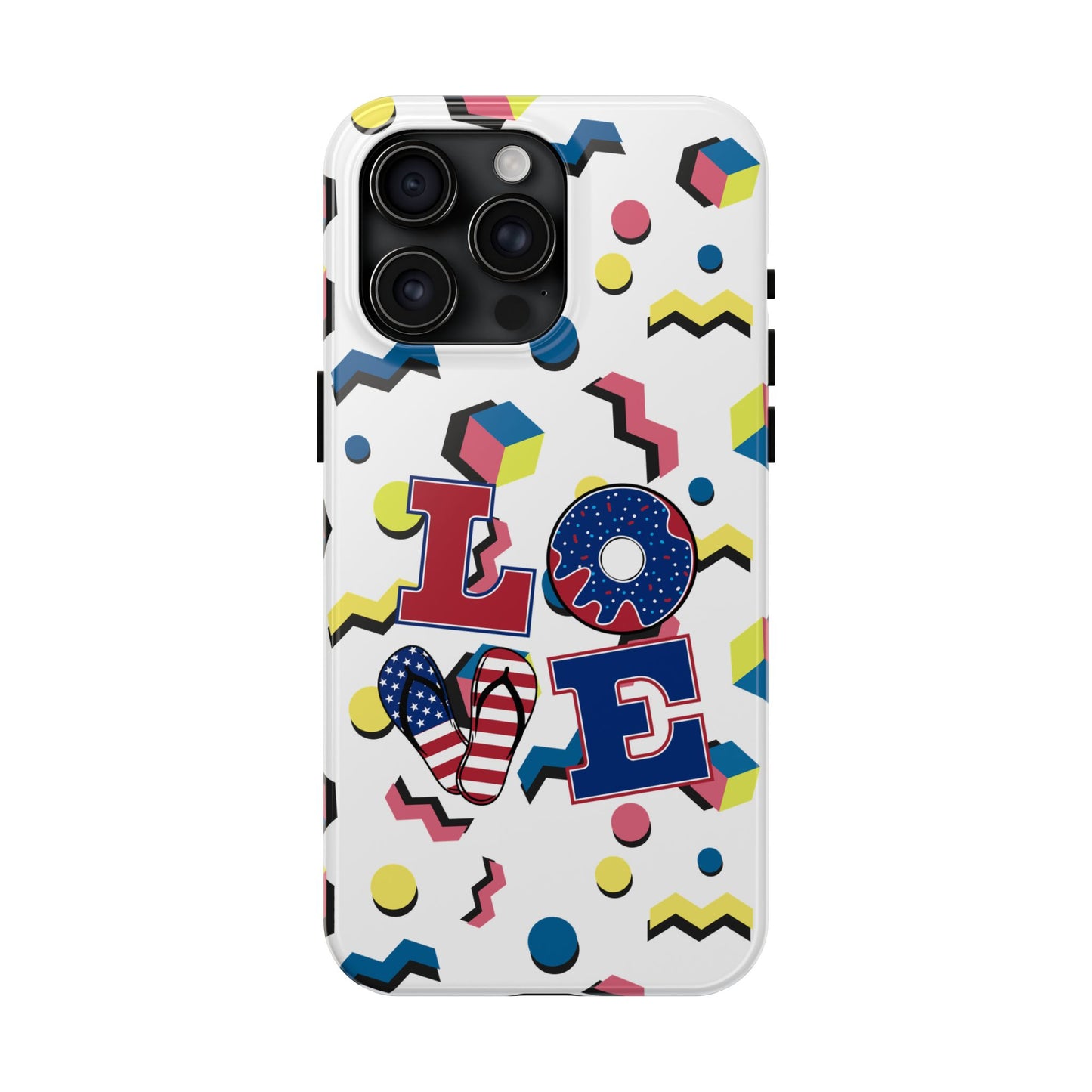 Tough Phone Cases - Love American Style iPhone Case