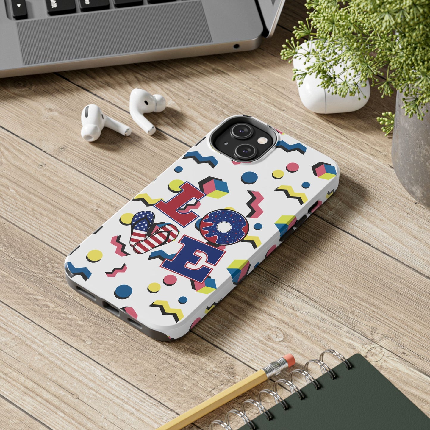 Tough Phone Cases - Love American Style iPhone Case