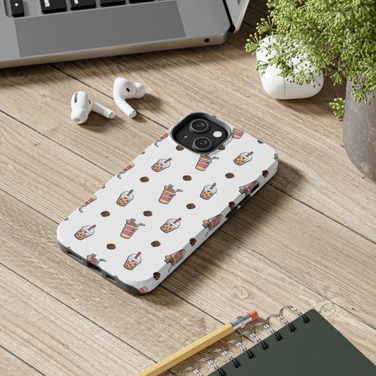 Coffee Beans Tough Phone Case - Original Design for iPhone