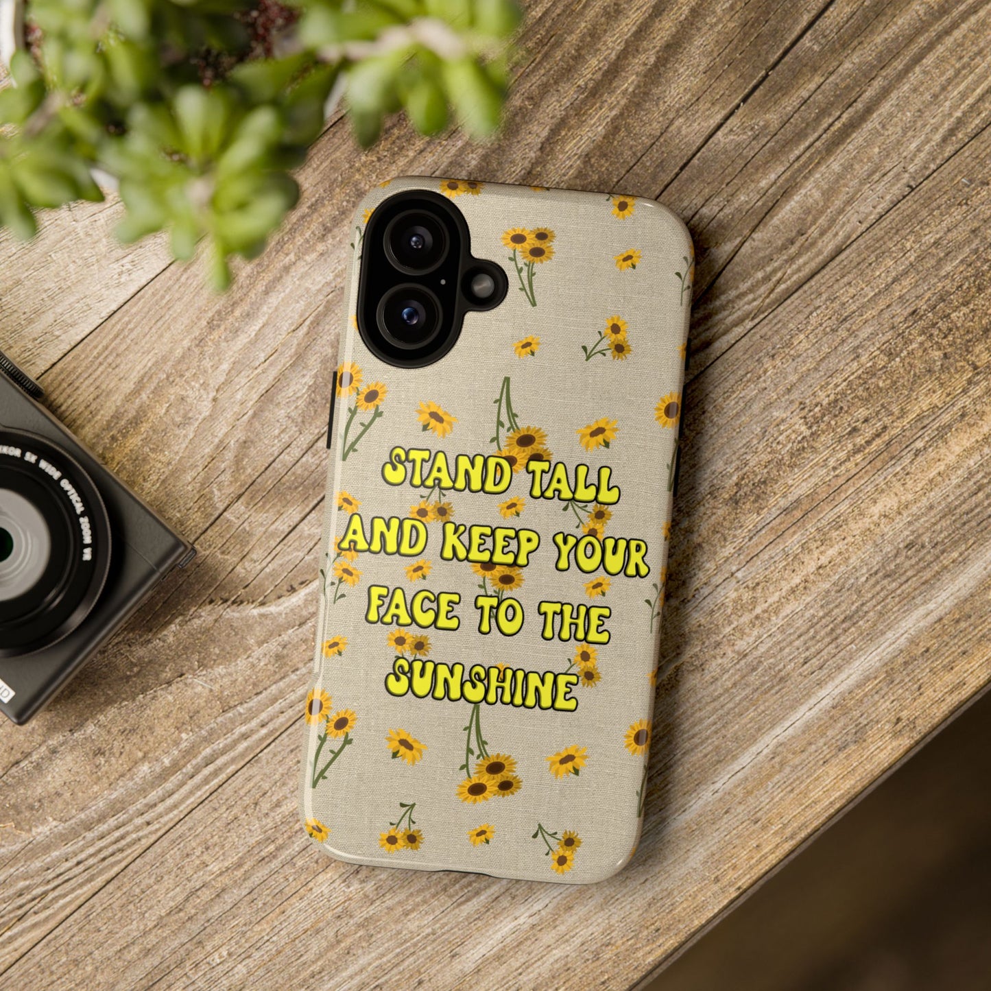 Phone Case - Your face to the sun design