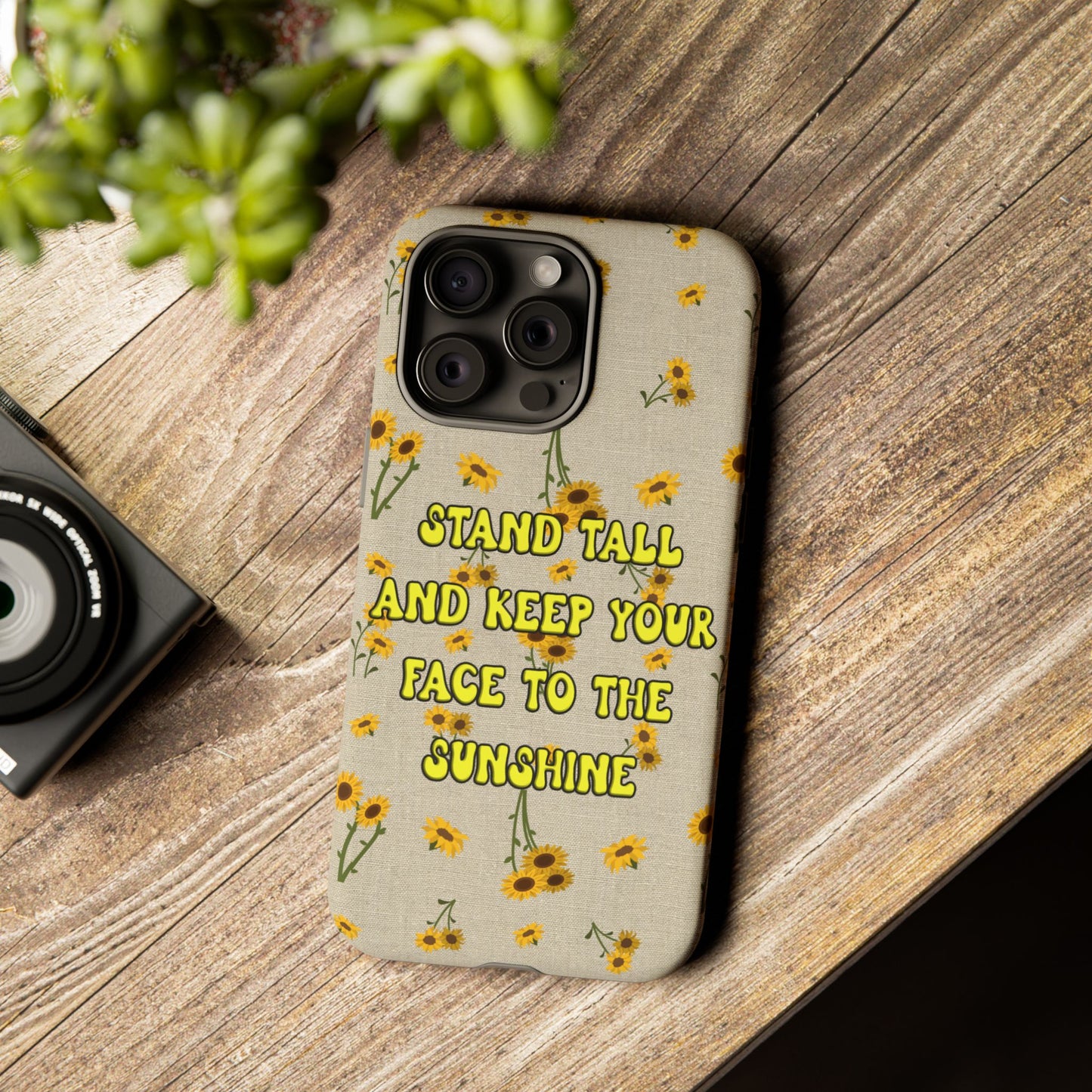 Phone Case - Your face to the sun design