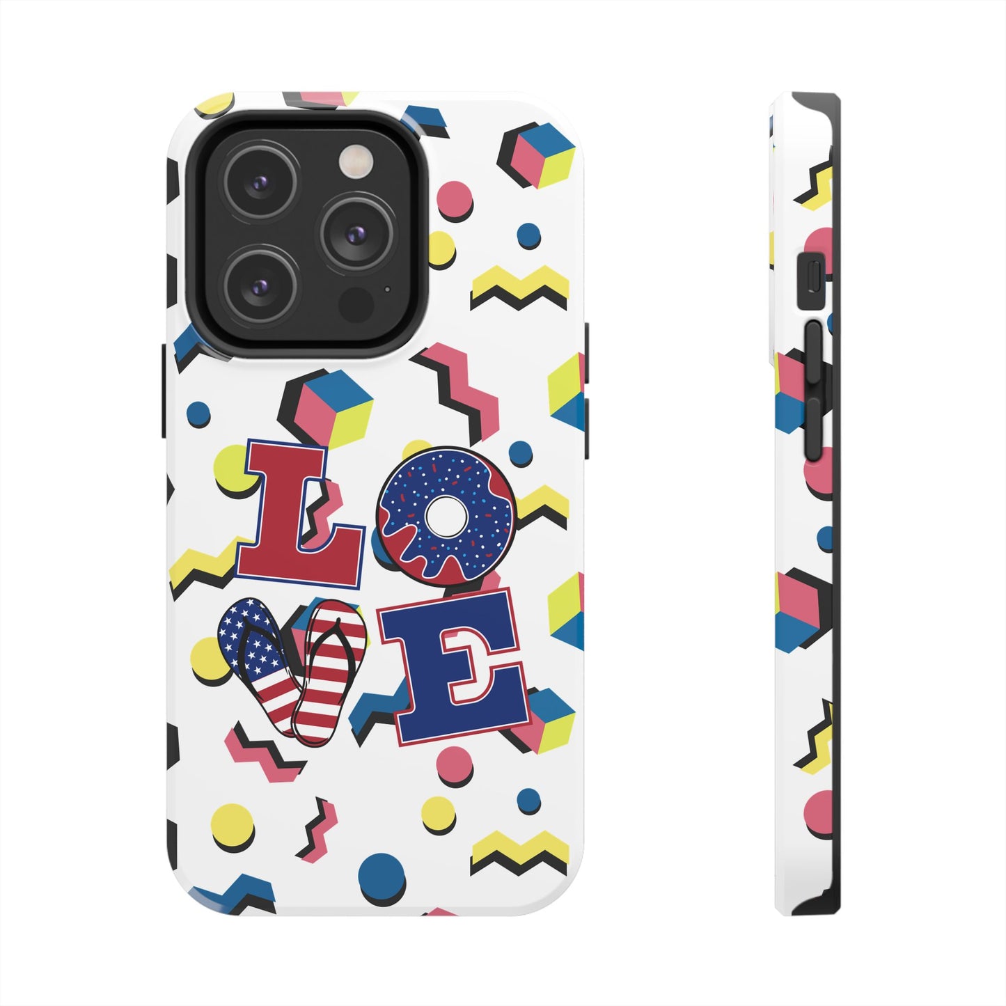 Tough Phone Cases - Love American Style iPhone Case