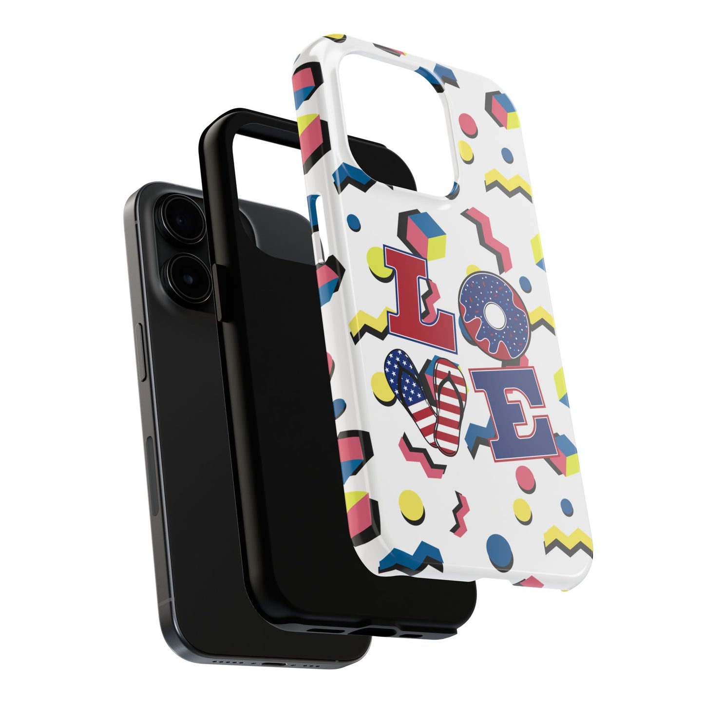 Tough Phone Cases - Love American Style iPhone Case
