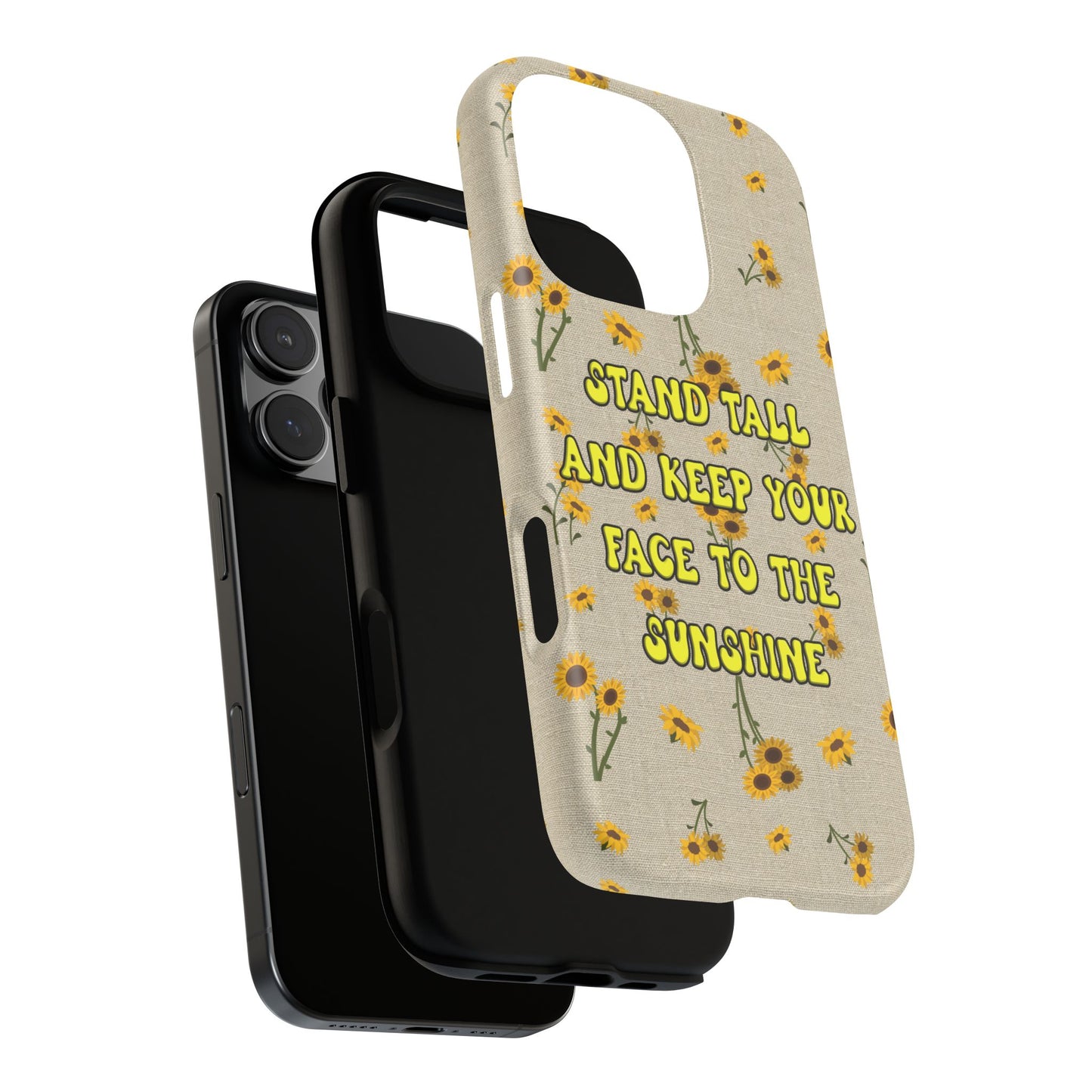 Phone Case - Your face to the sun design