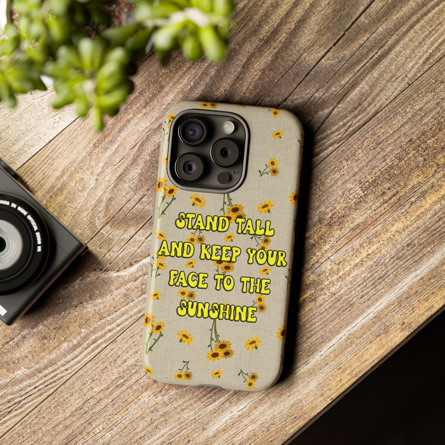 Phone Case - Your face to the sun design