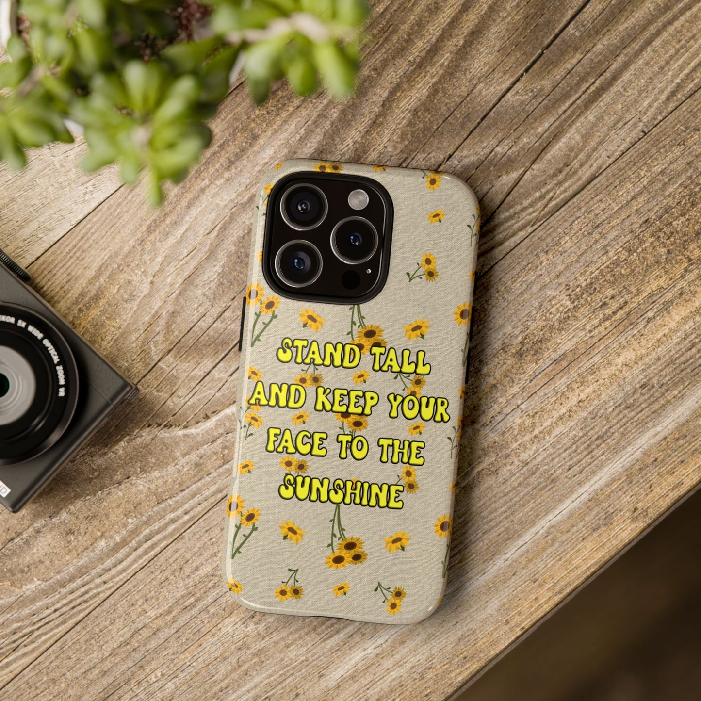 Phone Case - Your face to the sun design