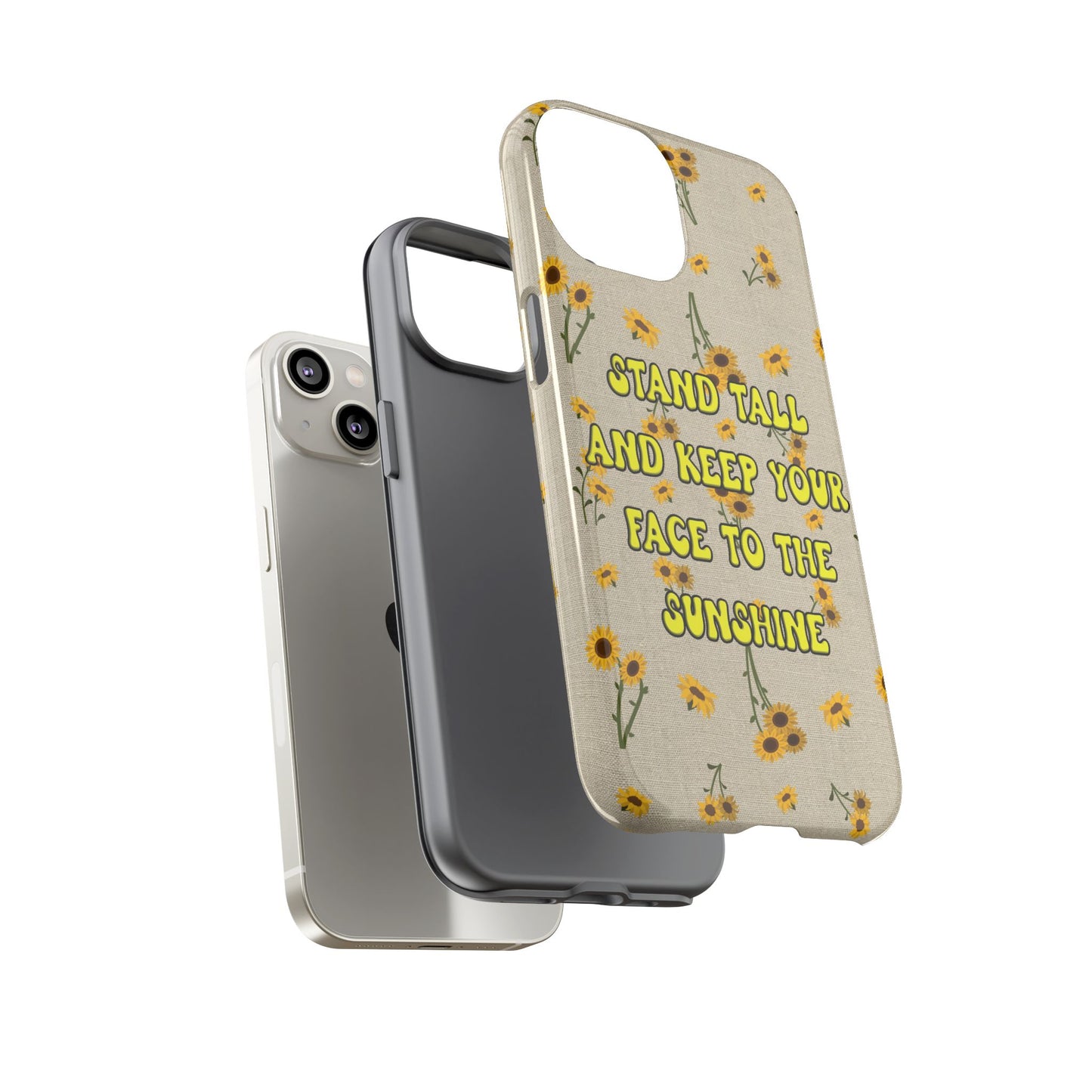 Phone Case - Your face to the sun design