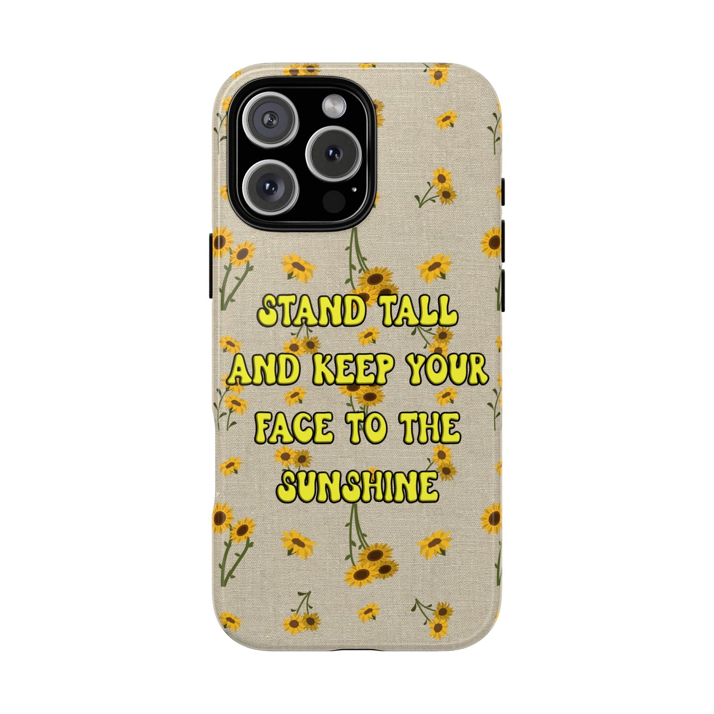 Phone Case - Your face to the sun design