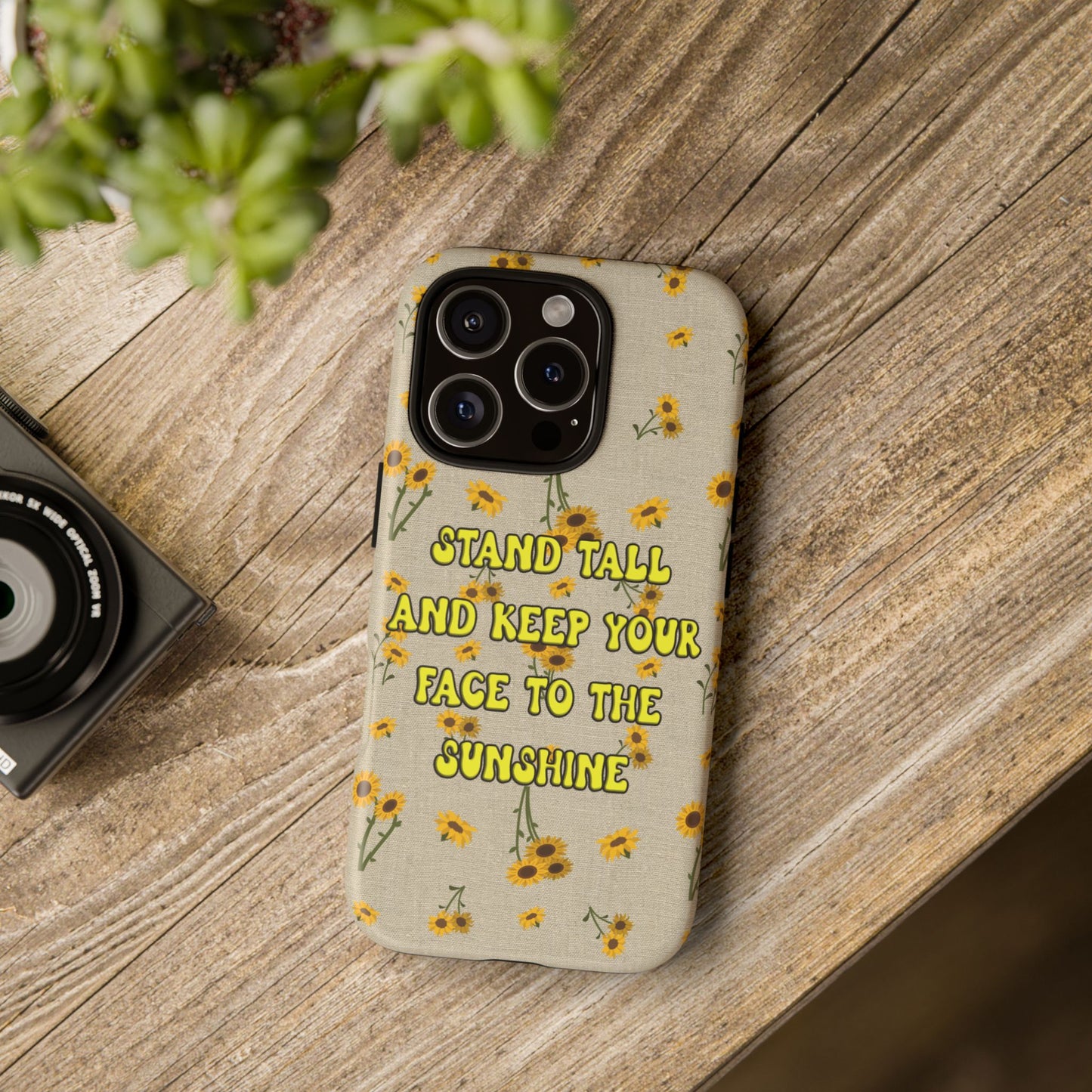 Phone Case - Your face to the sun design