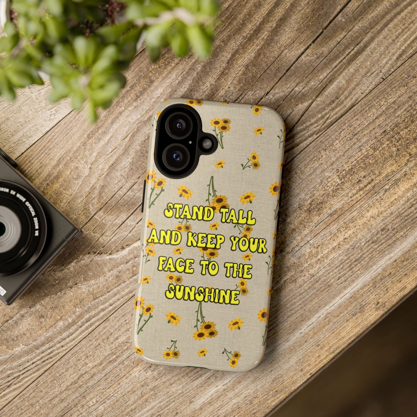 Phone Case - Your face to the sun design