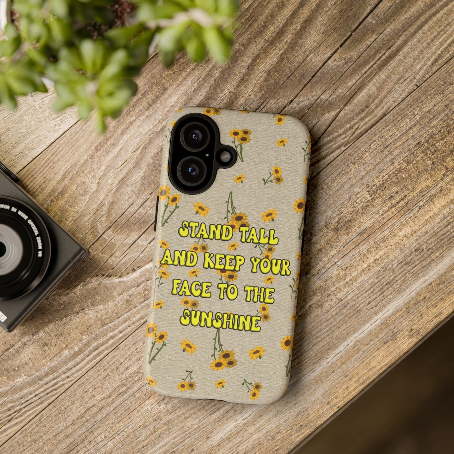 Phone Case - Your face to the sun design