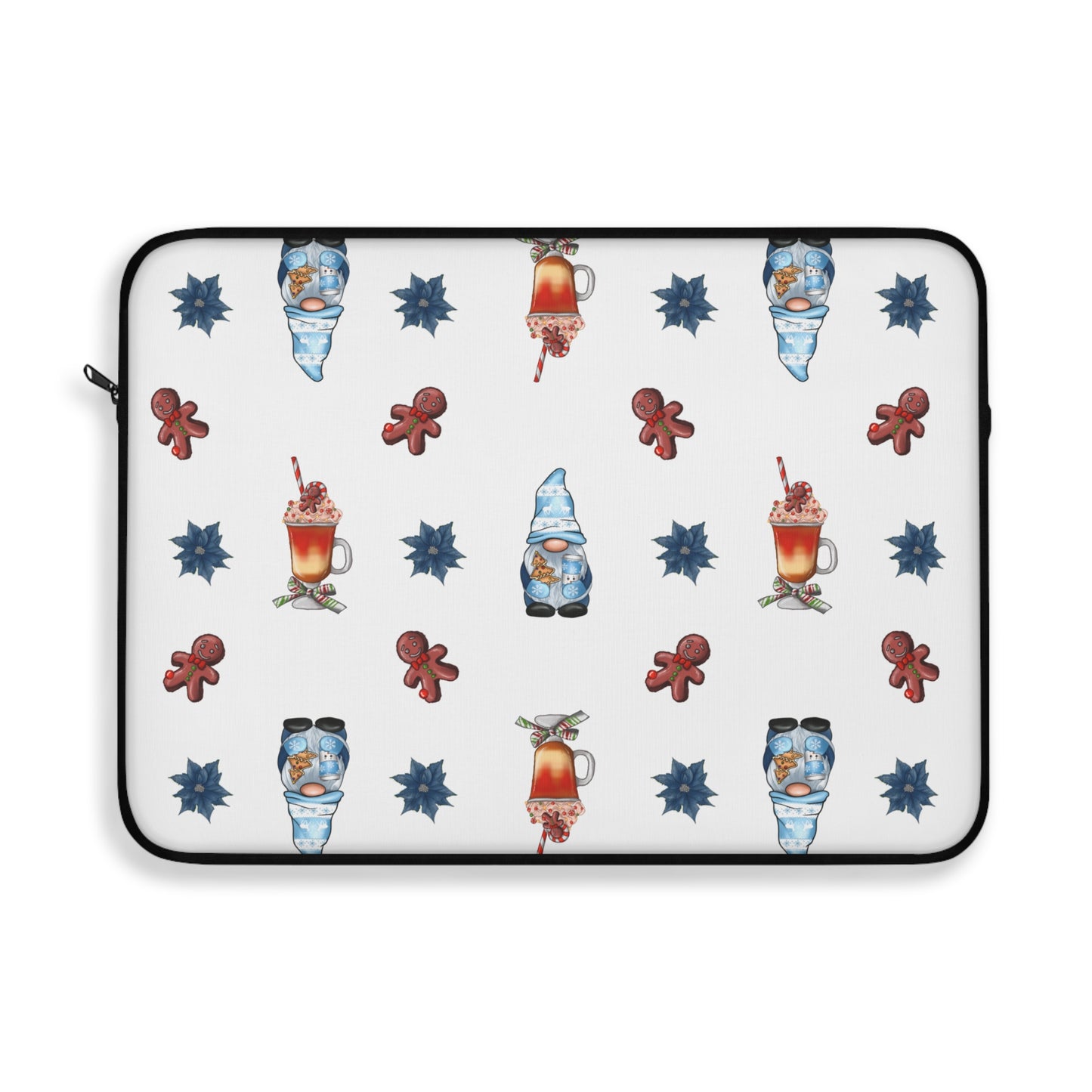 Laptop Sleeve - Funny Cute Christmas Gnomes