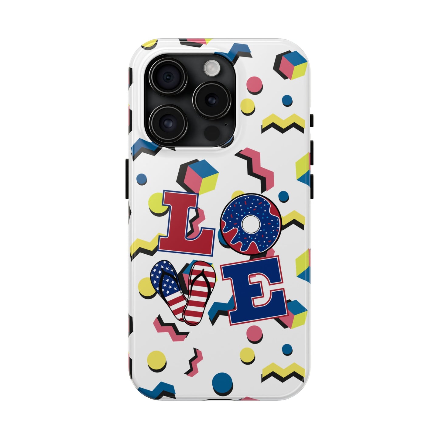 Tough Phone Cases - Love American Style iPhone Case