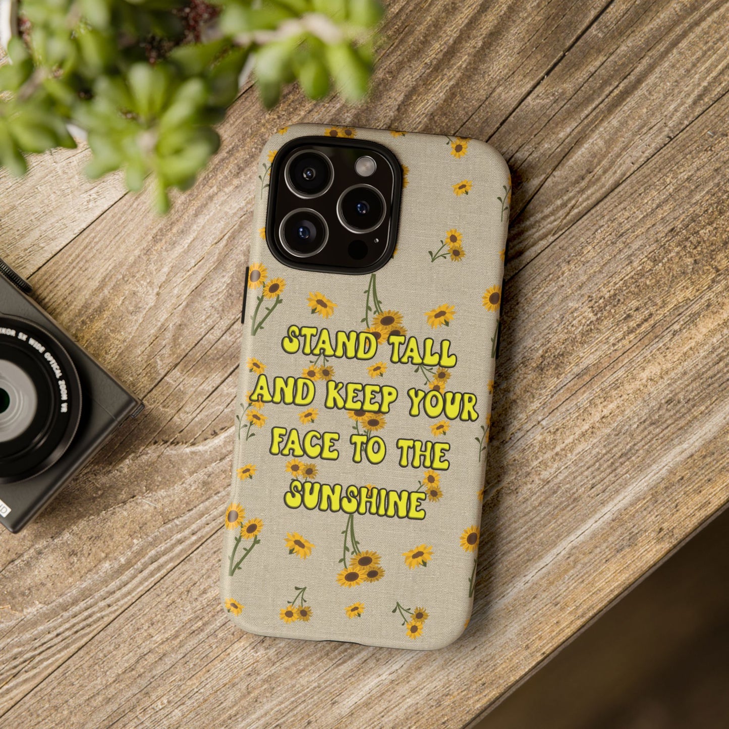 Phone Case - Your face to the sun design