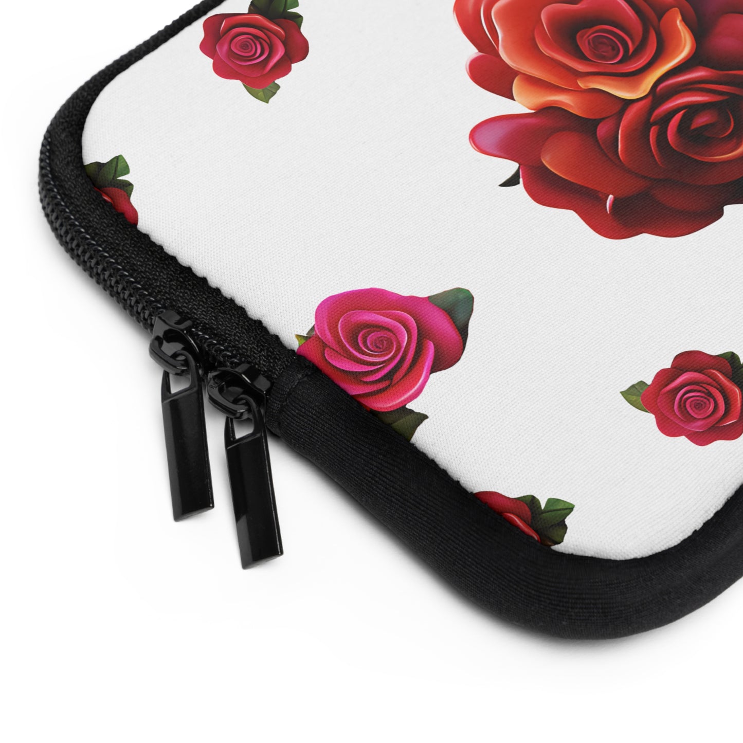 Laptop Sleeve - Day of the Dead Rose Pattern