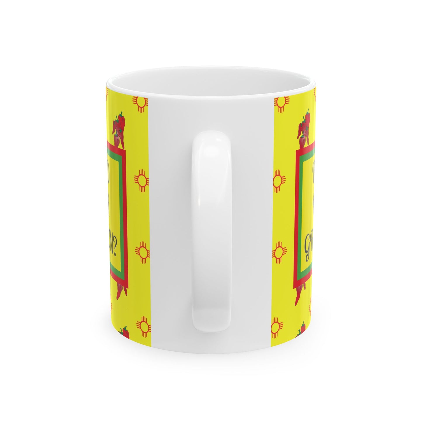 Mug - New Mexico State Question Ceramic Mug (11oz, 15oz)