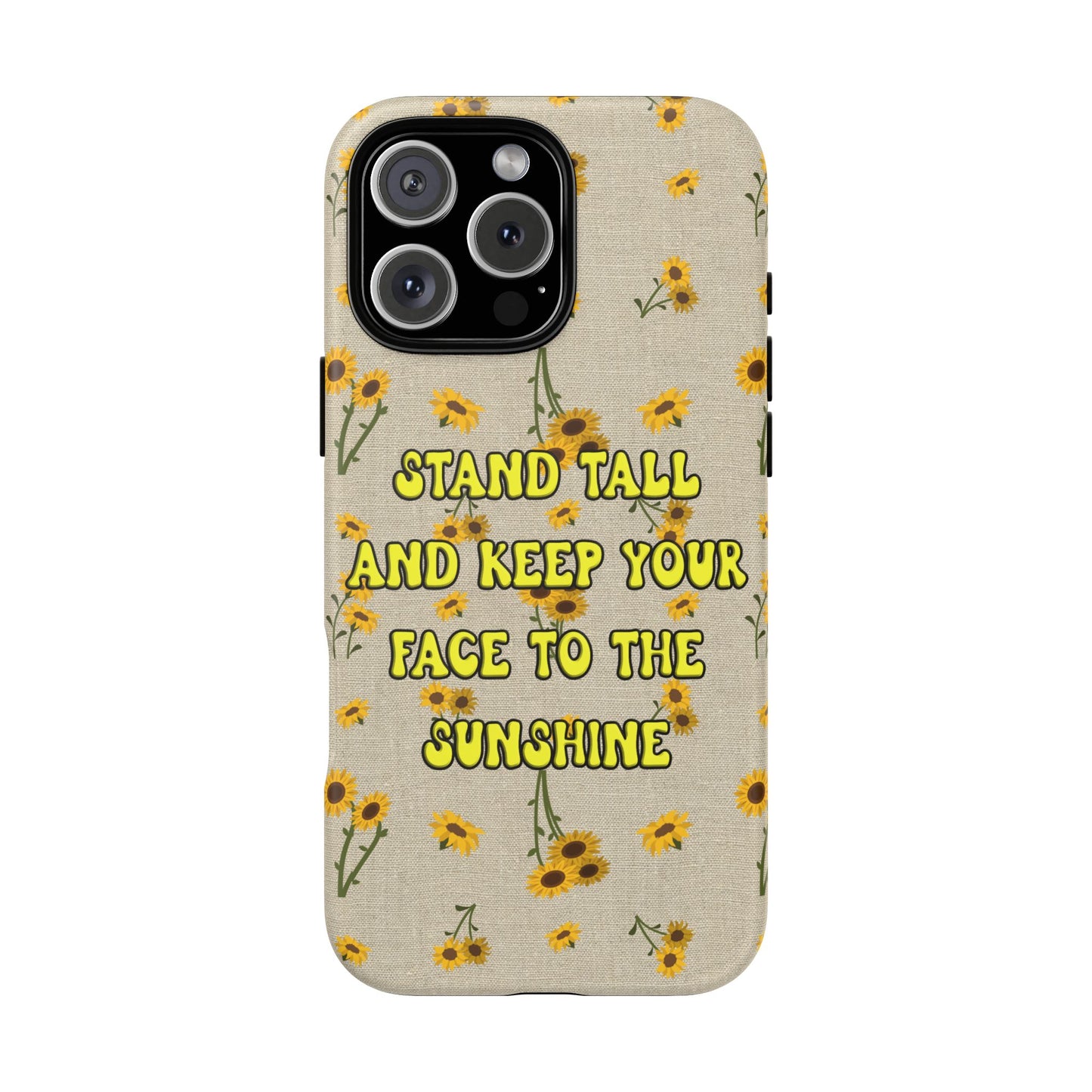 Phone Case - Your face to the sun design