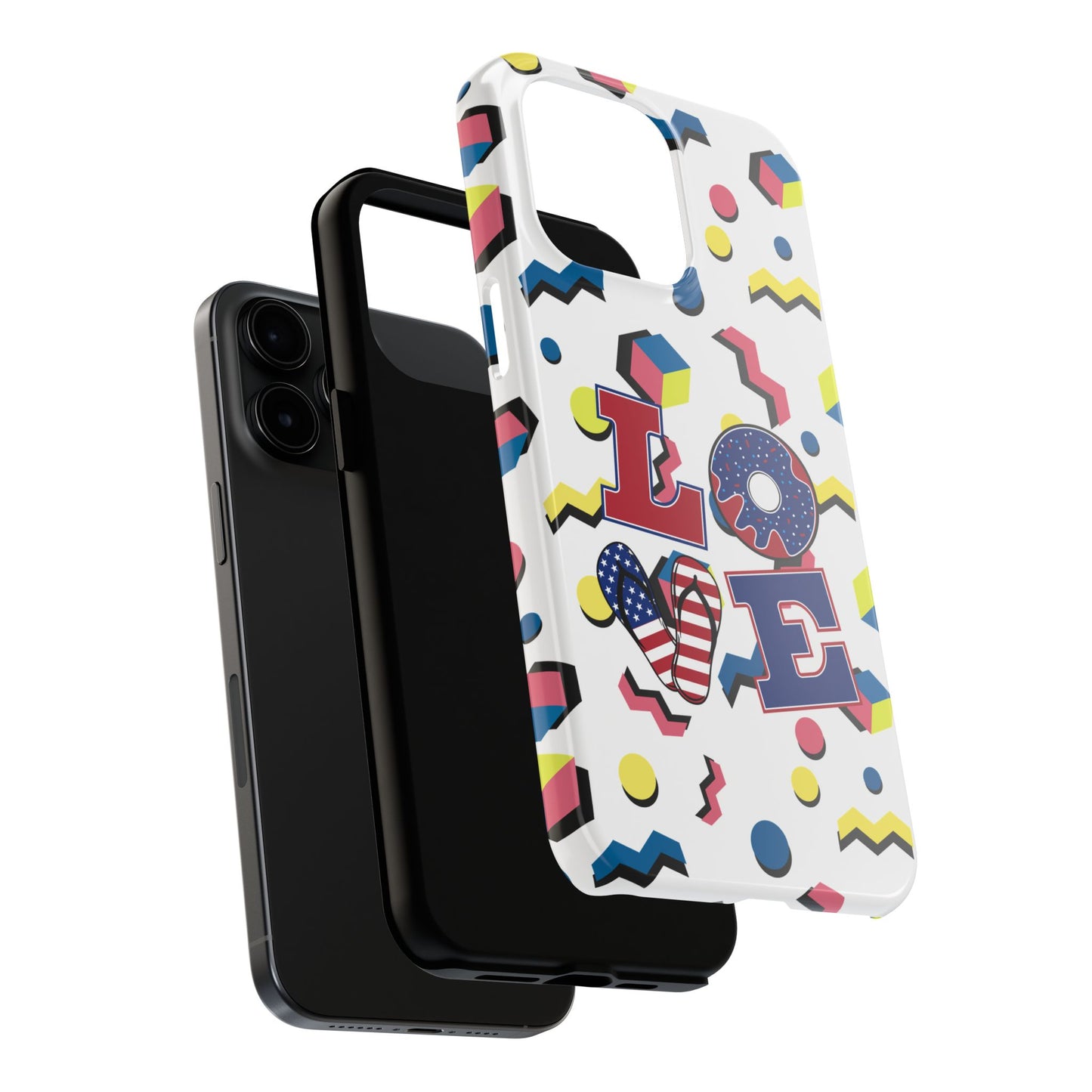 Tough Phone Cases - Love American Style iPhone Case