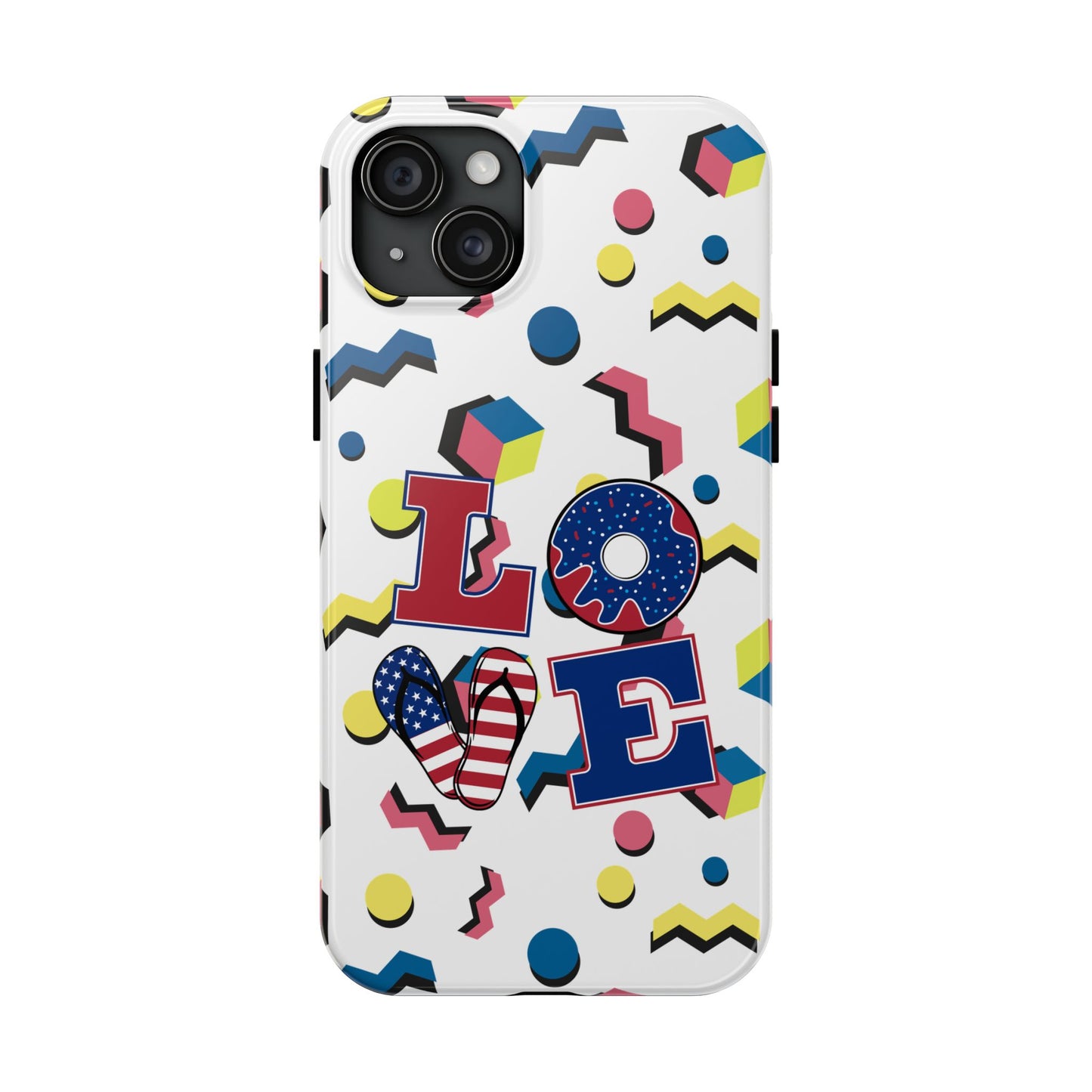 Tough Phone Cases - Love American Style iPhone Case
