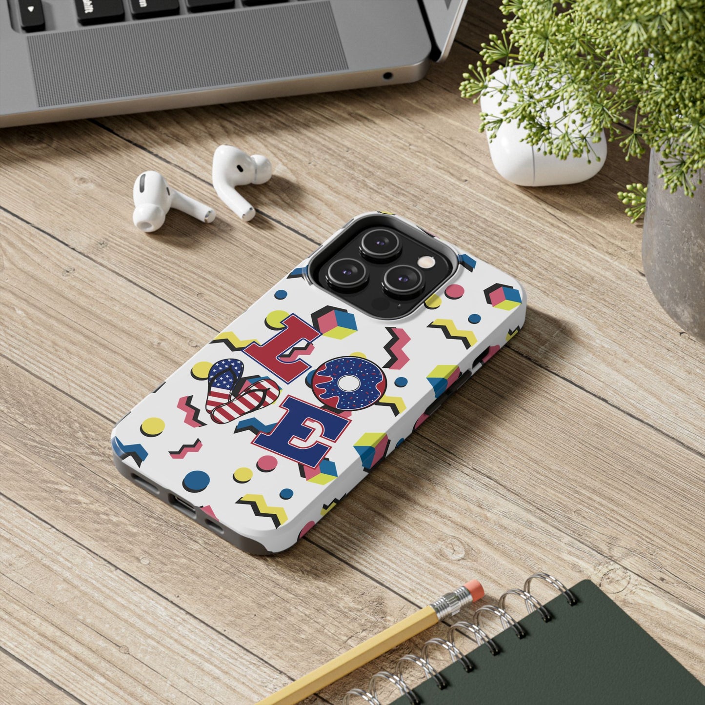 Tough Phone Cases - Love American Style iPhone Case