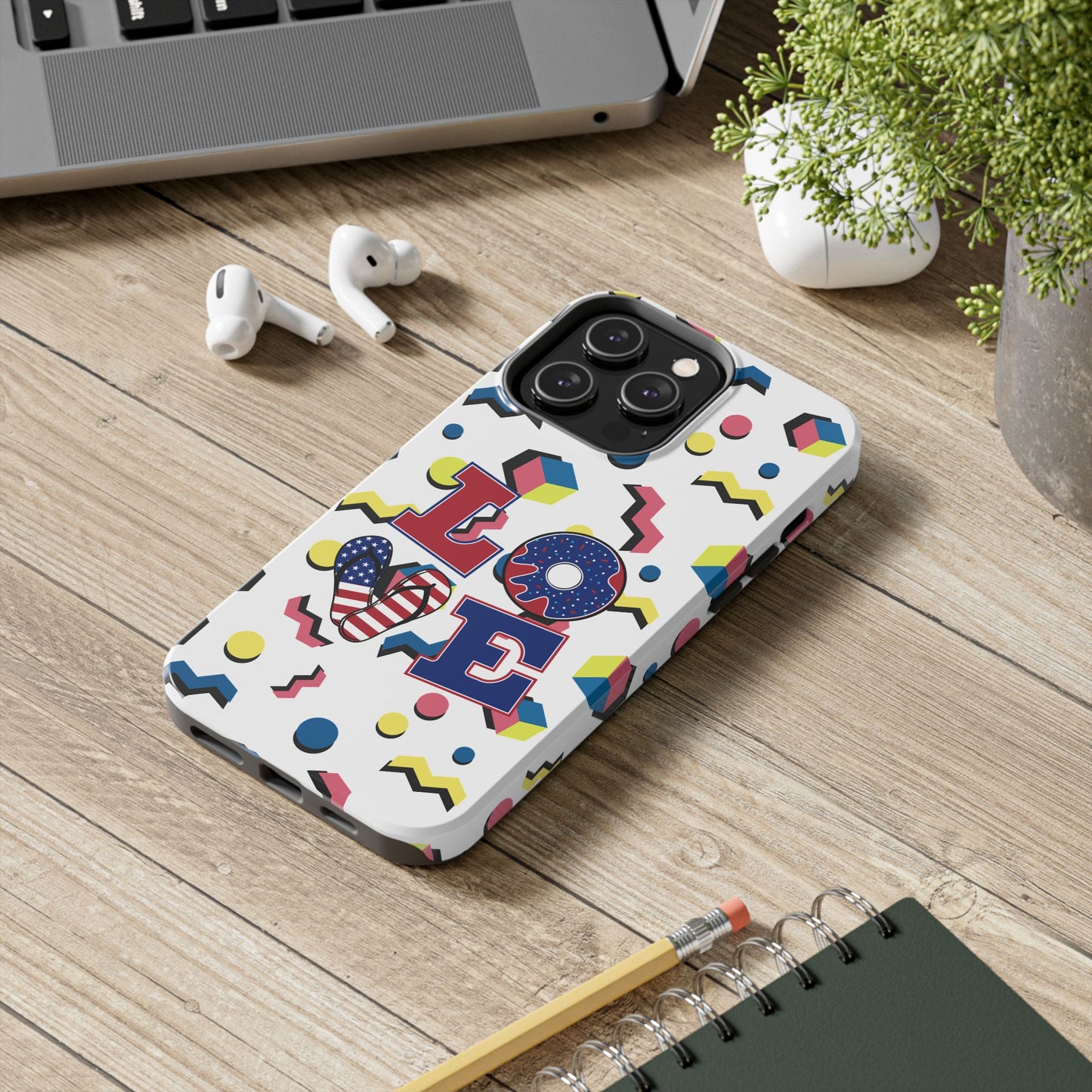 Tough Phone Cases - Love American Style iPhone Case
