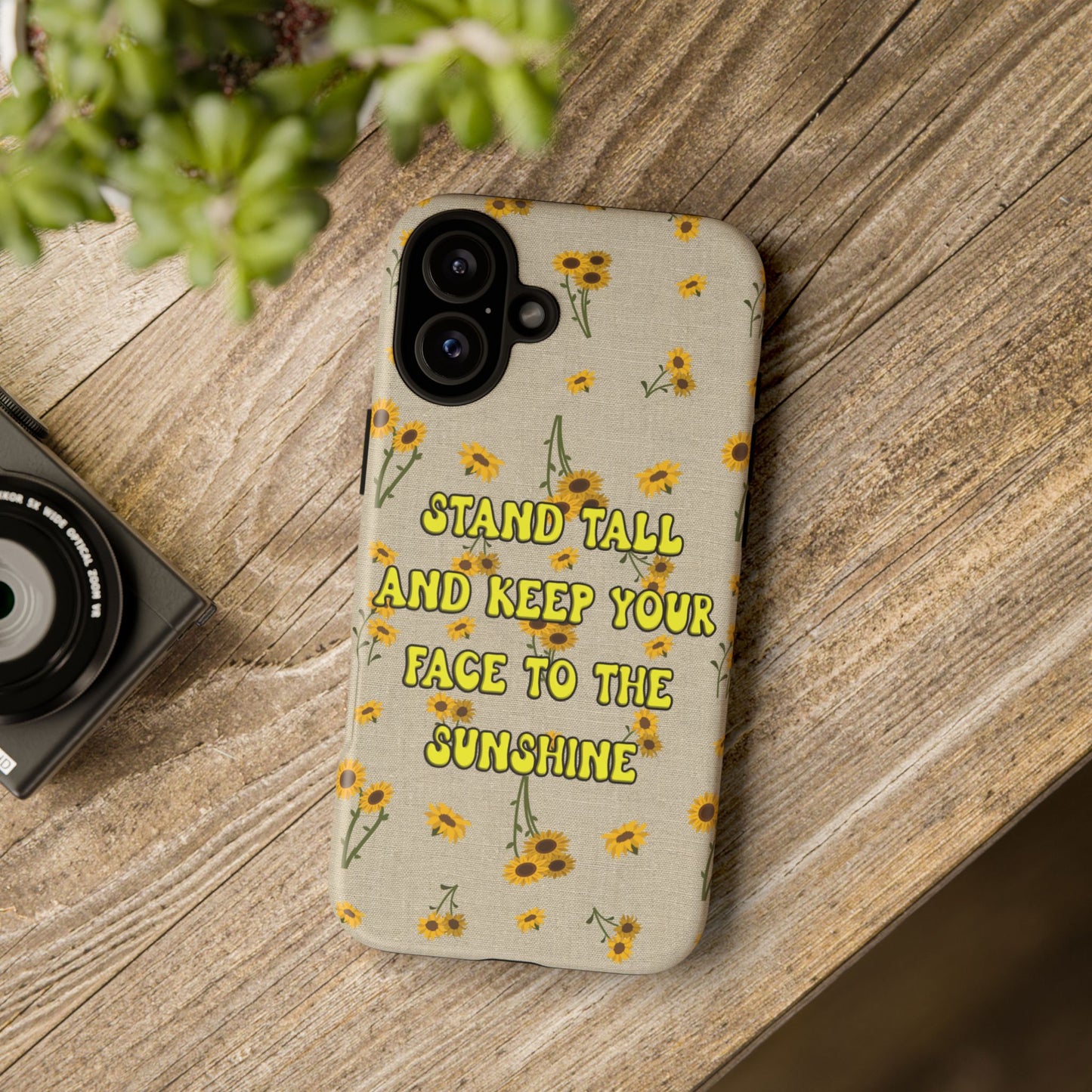 Phone Case - Your face to the sun design