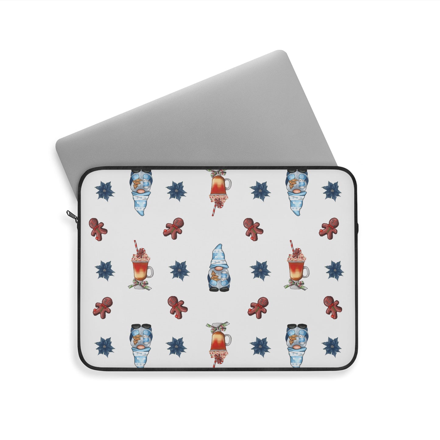 Laptop Sleeve - Funny Cute Christmas Gnomes