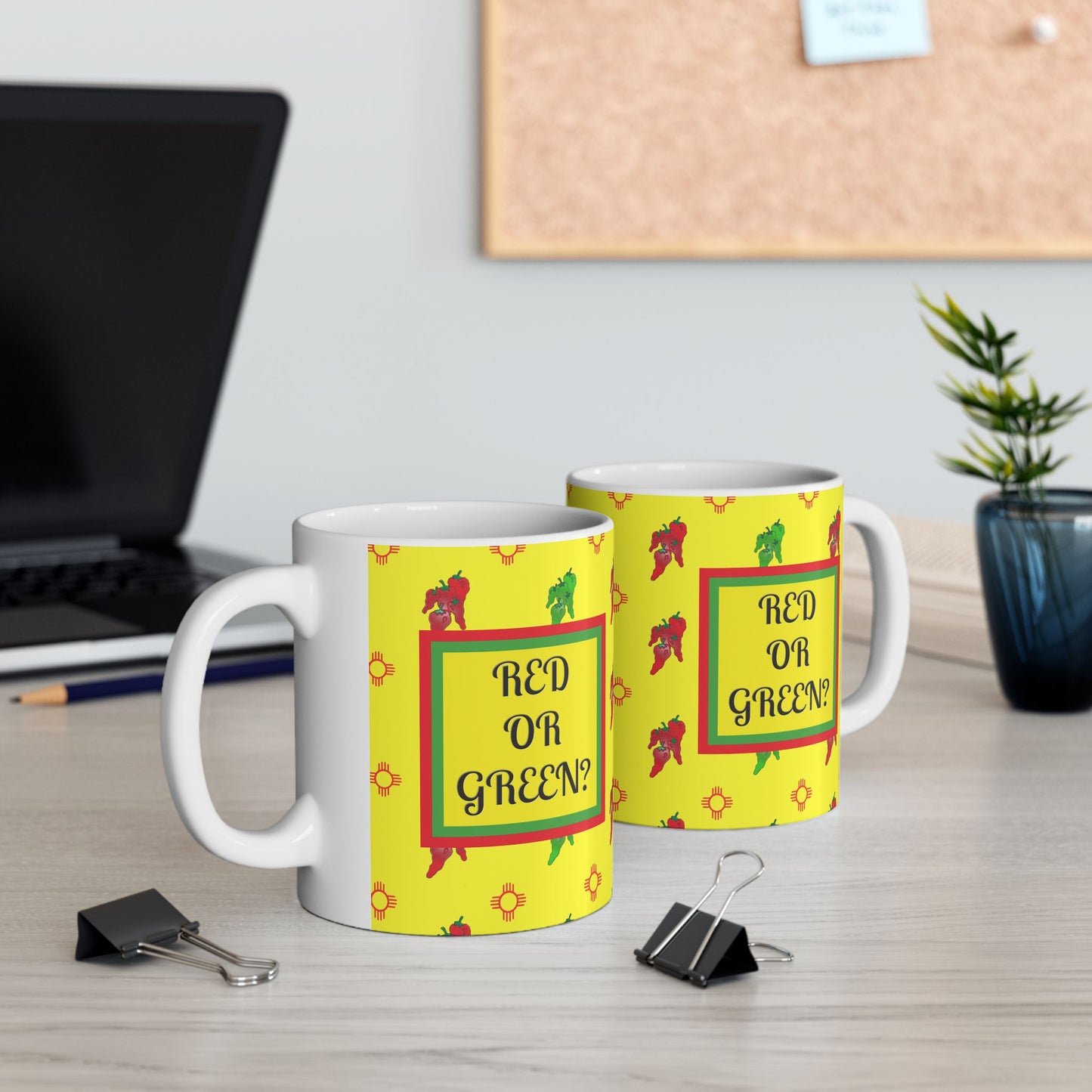 Mug - New Mexico State Question Ceramic Mug (11oz, 15oz)