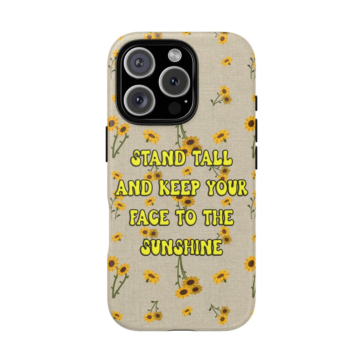 Phone Case - Your face to the sun design