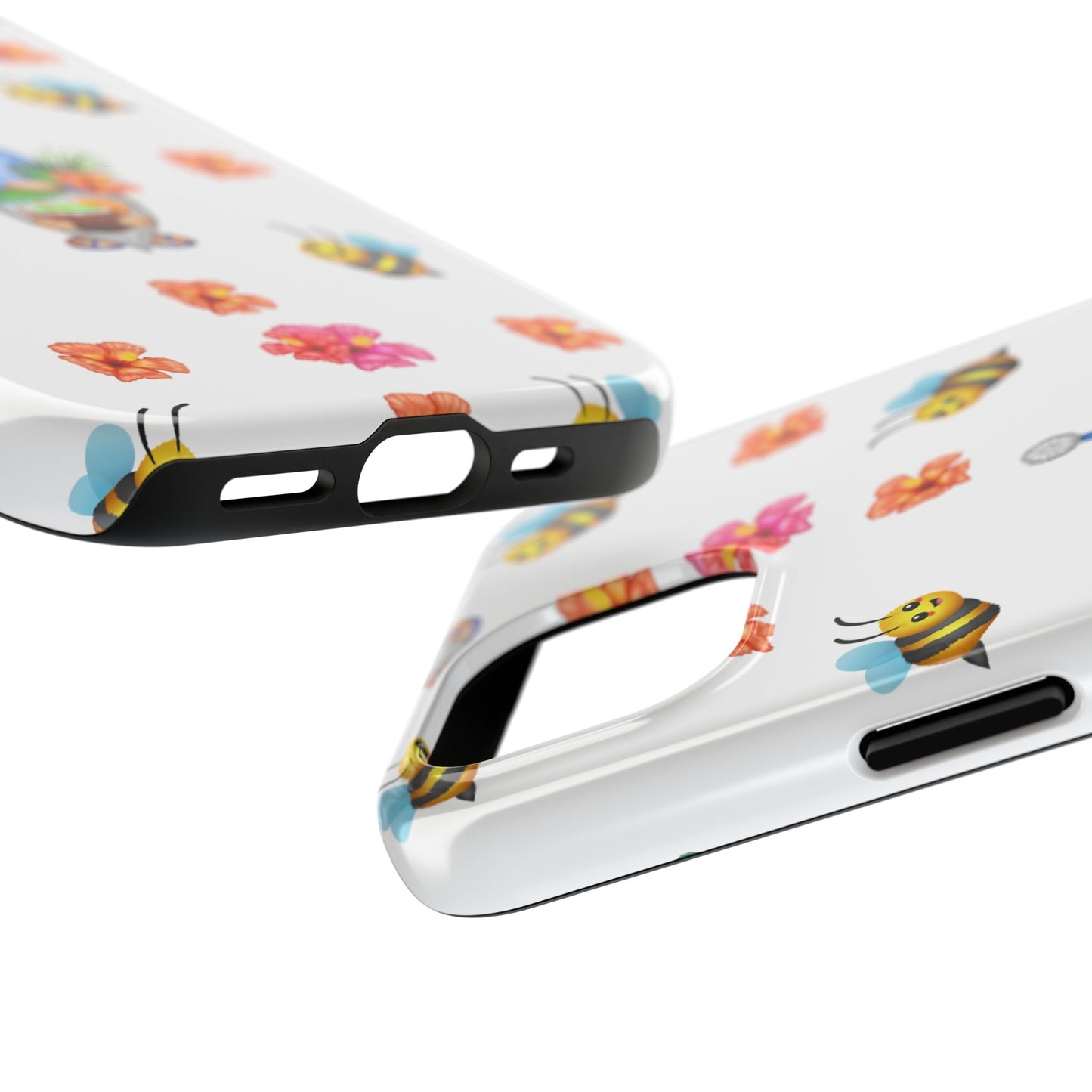 Phone Cases - Tropical Gnomes and Flowers Fun Design