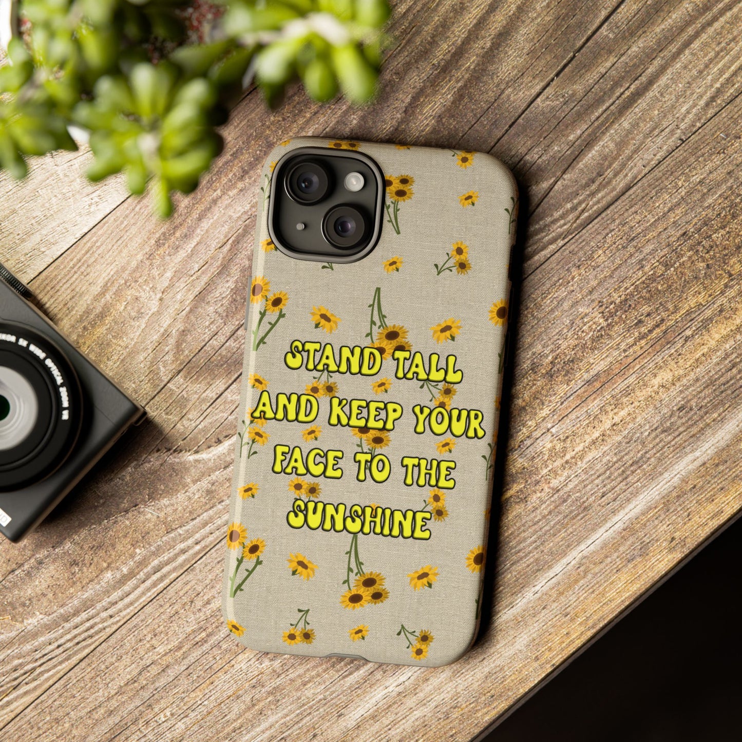 Phone Case - Your face to the sun design